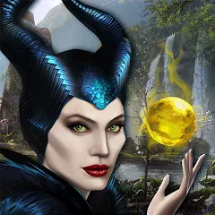 Скачать взломанную Disney Maleficent Free Fall  [МОД Все открыто] - стабильная версия apk на Андроид