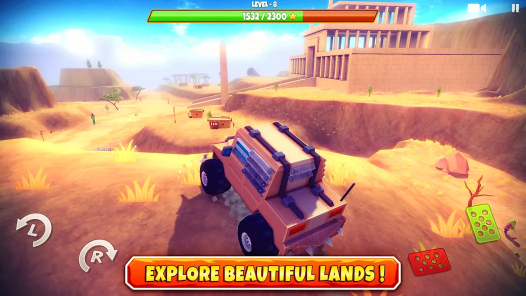 Zombie Offroad Safari (Зомби оффроуд сафари)  [МОД Mega Pack] Screenshot 1