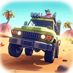 Скачать взломанную Zombie Offroad Safari (Зомби оффроуд сафари)  [МОД Mega Pack] - стабильная версия apk на Андроид