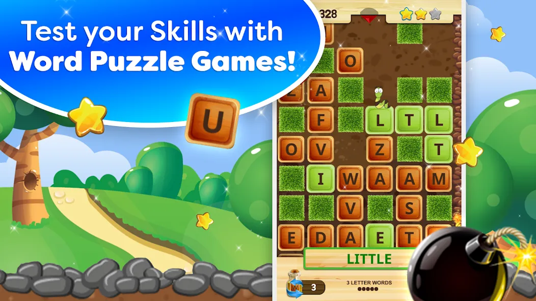 Word Wow - Brain training fun (Ворд Вау)  [МОД Бесконечные монеты] Screenshot 2