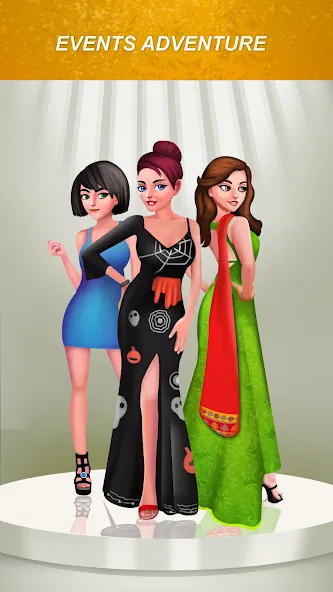 Girls Dress Up: Makeup Games  [МОД Бесконечные монеты] Screenshot 2