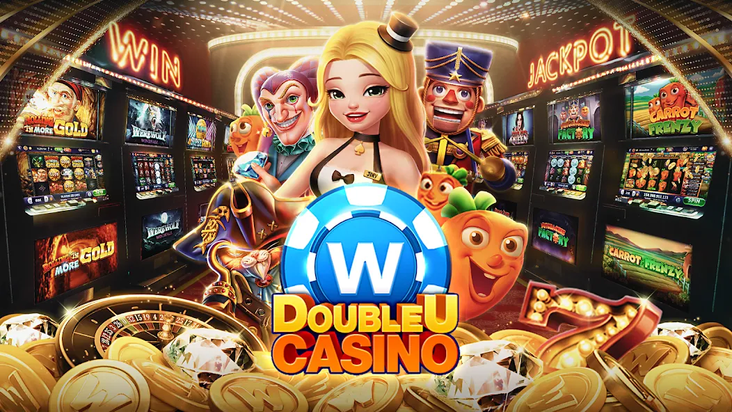 DoubleU Casino™ - Vegas Slots (ДаблЮ Казино)  [МОД Unlocked] Screenshot 1