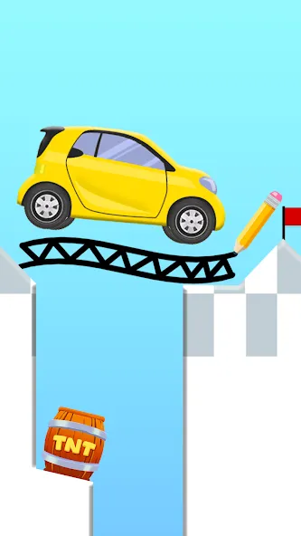 Draw 2 Bridge: Draw Save Car (Дроу 2 Бридж)  [МОД Unlocked] Screenshot 3