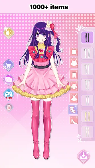 Vlinder Princess Dress up game  [МОД Много монет] Screenshot 3