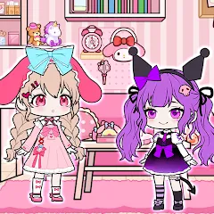 Взлом YOYO Doll School life Dress up (ЙОЙО Лайф ворлд)  [МОД Menu] - полная версия apk на Андроид