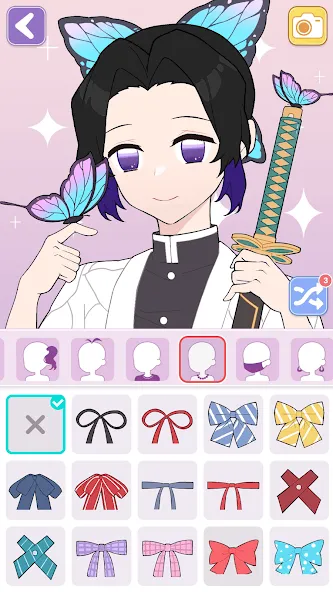 Vlinder Avatar Maker: dress up  [МОД Меню] Screenshot 4