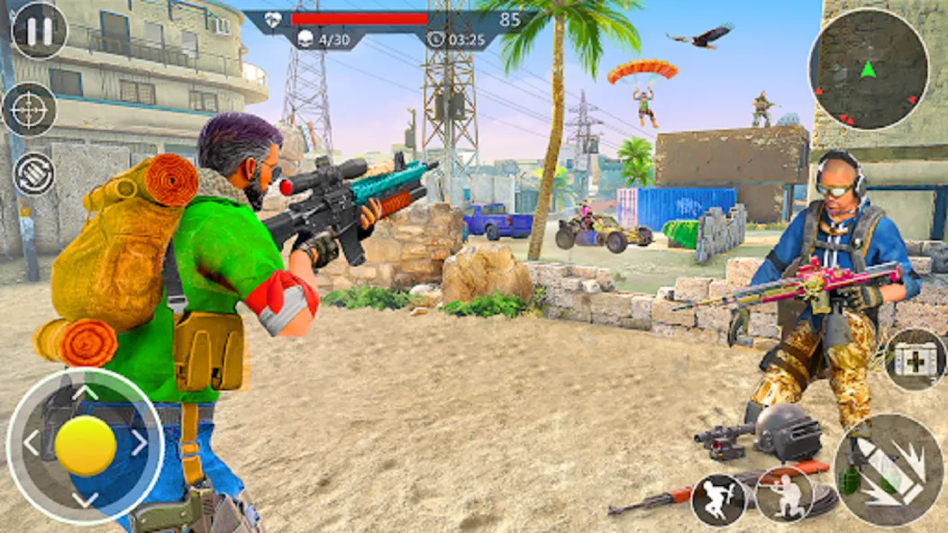 Elite Commando Shooting Games (Элитные игры стрельбы командос)  [МОД Все открыто] Screenshot 5