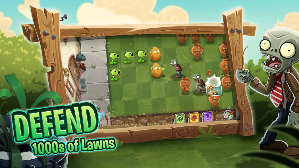 Plants vs. Zombies™ 2  [МОД Много монет] Screenshot 3