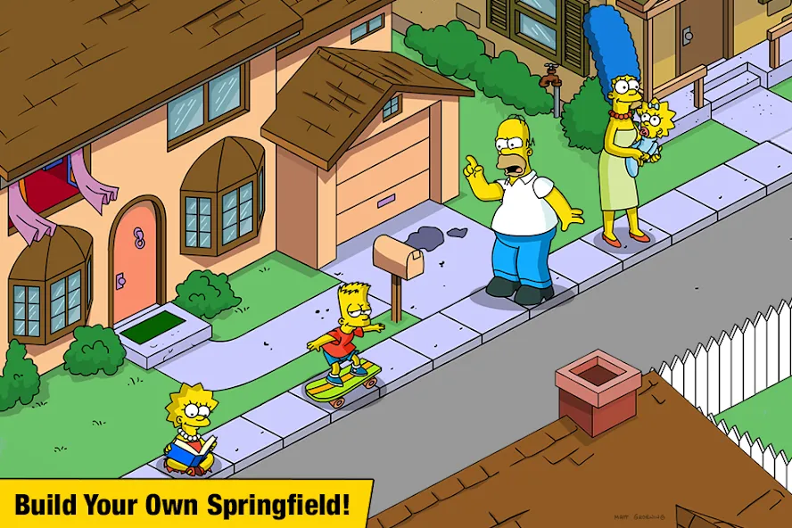 The Simpsons™:  Tapped Out (Зе Симпсонс)  [МОД Menu] Screenshot 1