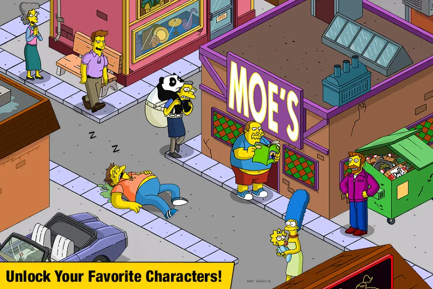 The Simpsons™:  Tapped Out (Зе Симпсонс)  [МОД Menu] Screenshot 2