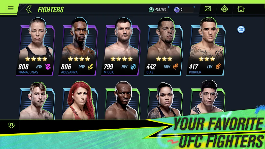 EA SPORTS™ UFC® Mobile 2 (ИА СПОРТС УФЦ 2)  [МОД Mega Pack] Screenshot 2