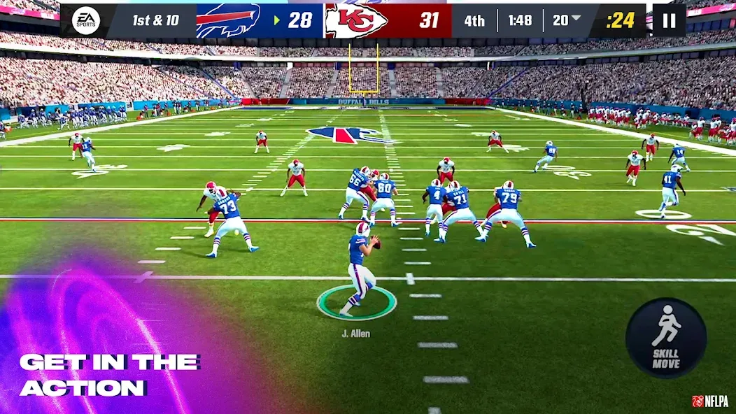 Madden NFL 24 Mobile Football (Мэдден НФЛ 23 Мобильный Футбол)  [МОД Все открыто] Screenshot 1