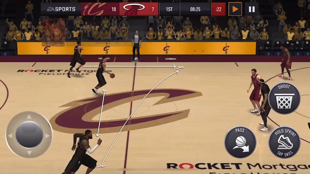 NBA LIVE Mobile Basketball (НБА Лайв Мобайл)  [МОД Unlocked] Screenshot 2