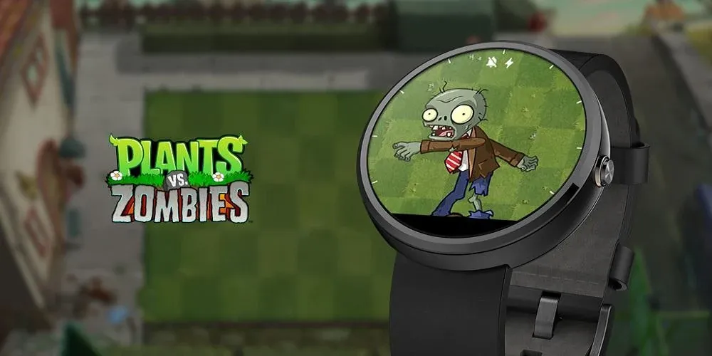 Plants vs. Zombies™ Watch Face  [МОД Mega Pack] Screenshot 1