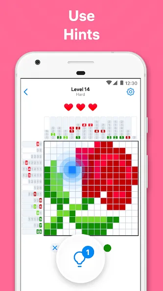 Nonogram Color - Logic Puzzle  [МОД Много монет] Screenshot 5