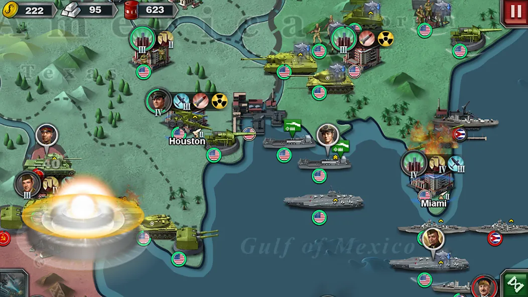 World Conqueror 3-WW2 Strategy (Ворлд Конкерор 3)  [МОД Mega Pack] Screenshot 3