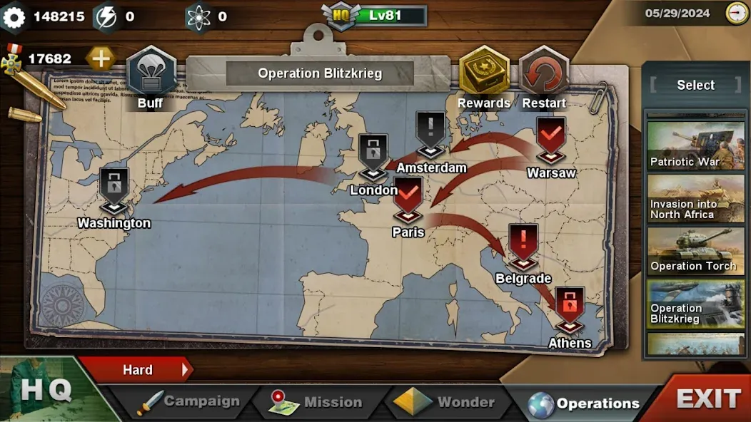 World Conqueror 3-WW2 Strategy (Ворлд Конкерор 3)  [МОД Mega Pack] Screenshot 4