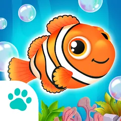 Скачать взломанную Baby Aquarium - Fish game  [МОД Menu] - последняя версия apk на Андроид