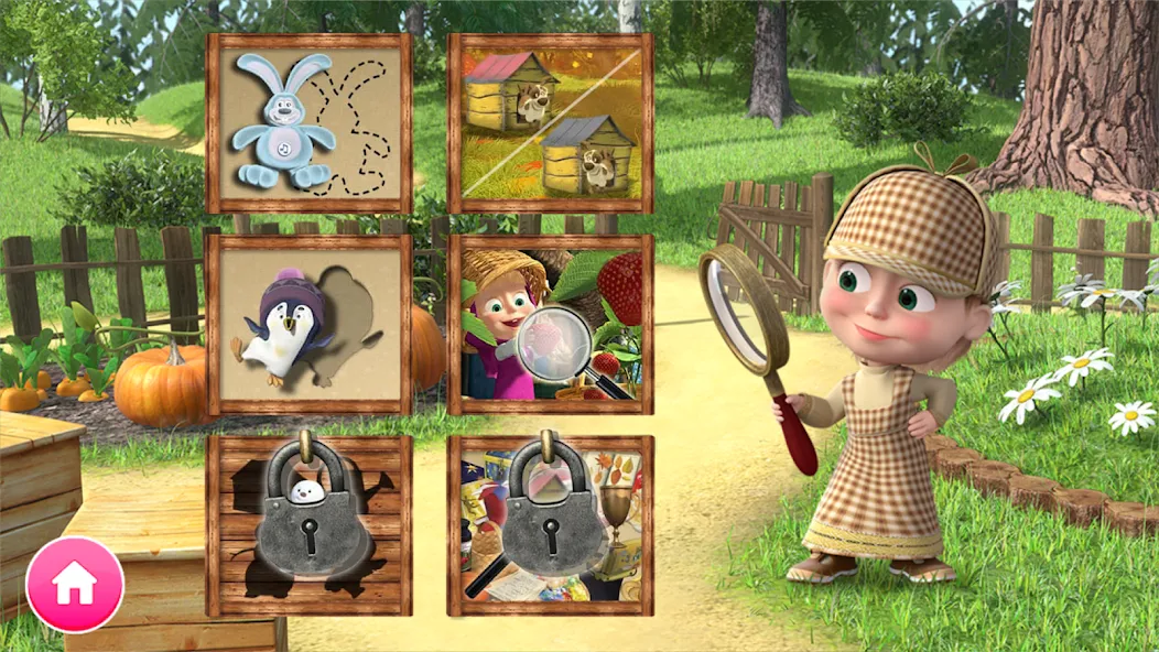 Masha and the Bear Educational  [МОД Все открыто] Screenshot 1