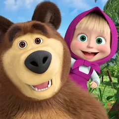 Взлом Masha and the Bear Educational  [МОД Все открыто] - полная версия apk на Андроид