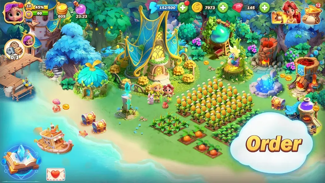 Pixie Island - Farming Game (Пикси Айленд)  [МОД Меню] Screenshot 5