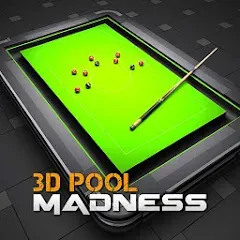 Скачать взлом 3D Pool Madness (Пул Безумие)  [МОД Unlimited Money] - последняя версия apk на Андроид