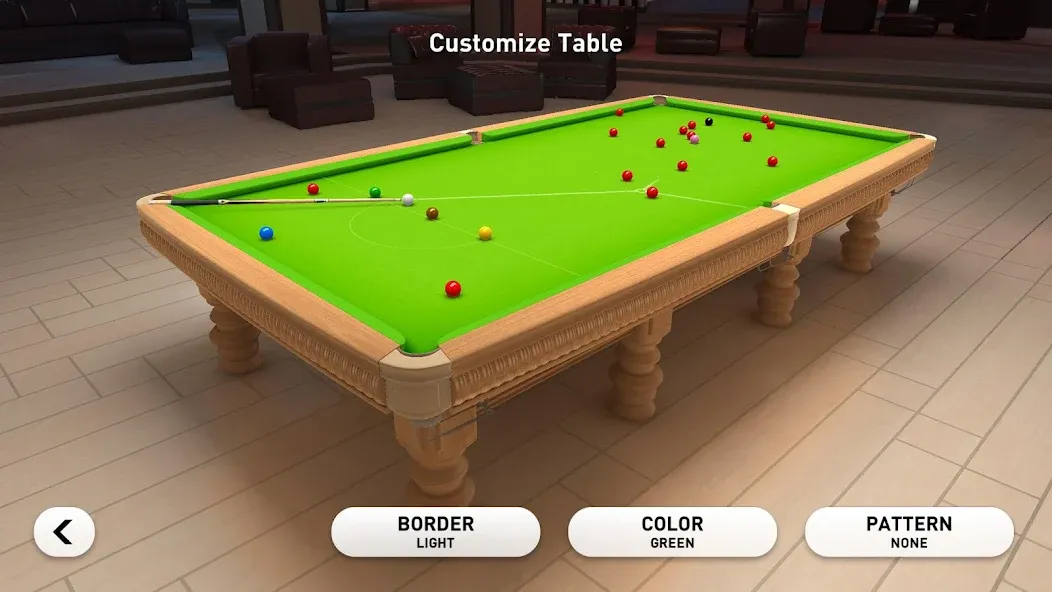 Real Snooker 3D (Реал Снукер 3D)  [МОД Все открыто] Screenshot 2