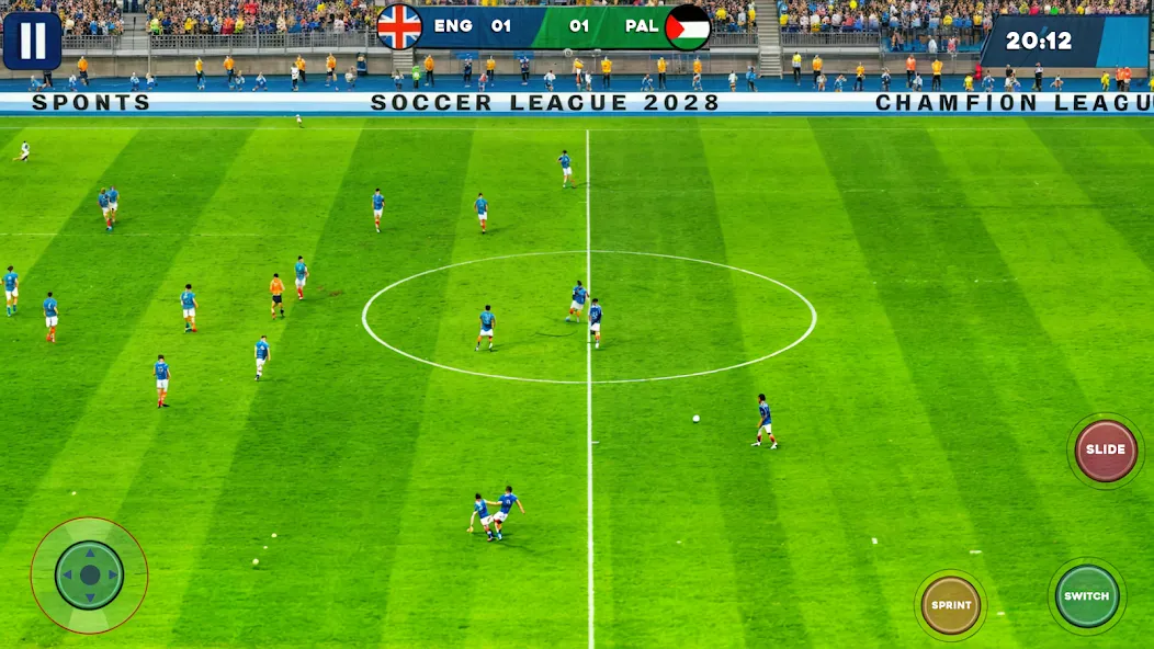 Soccer Games Football League (Соккер Геймс Футбол 2023)  [МОД Меню] Screenshot 1