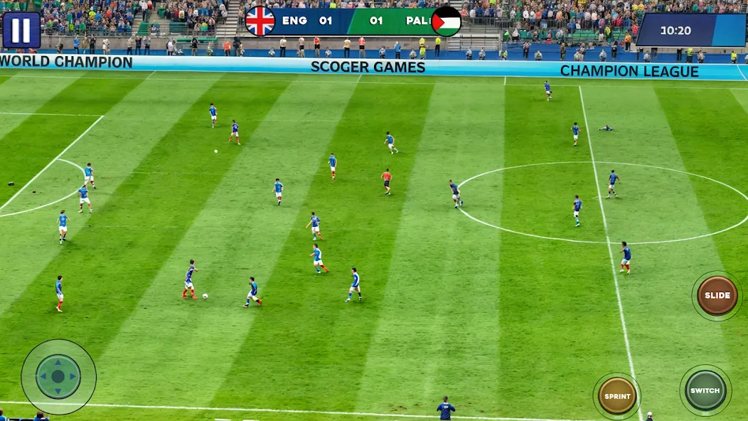 Soccer Games Football League (Соккер Геймс Футбол 2023)  [МОД Меню] Screenshot 2