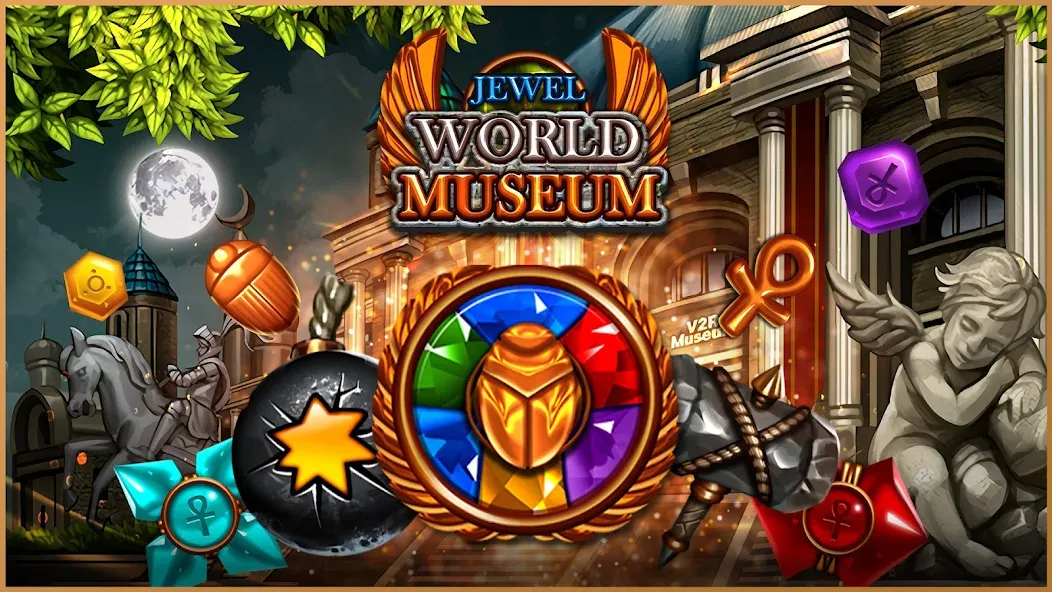 Jewel World Museum (Джуэл Ворлд Музеум)  [МОД Много денег] Screenshot 4