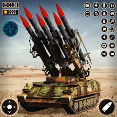 Взломанная Tank Battle Army Games 2023  [МОД Много денег] - последняя версия apk на Андроид