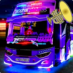 Скачать взломанную Bus Basuri Lintas Expedisi (Бус Басури Линтас Экспедиси)  [МОД Все открыто] - стабильная версия apk на Андроид