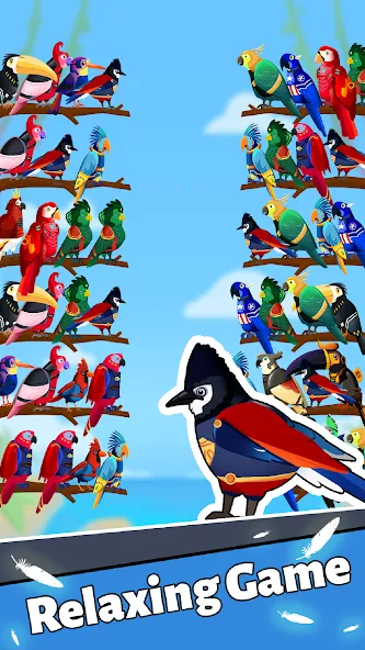 Bird Puzzle - Color Game  [МОД Mega Pack] Screenshot 5