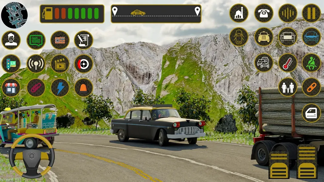 Indian Taxi Simulator car Game (Индийский такси симулятор автомобиля Игра)  [МОД Unlocked] Screenshot 4