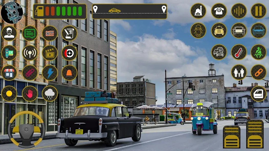 Indian Taxi Simulator car Game (Индийский такси симулятор автомобиля Игра)  [МОД Unlocked] Screenshot 5