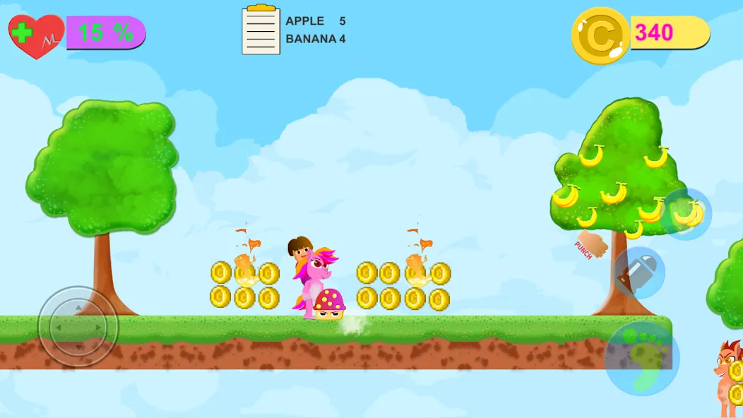 Dora Riding Pony Escape Jungle (Дора на Пони Едет из Джунглей)  [МОД Много денег] Screenshot 4