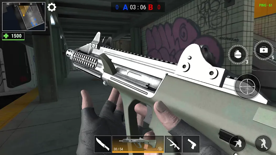 Modern Gun: Shooting War Games (Модерн Ган)  [МОД Unlimited Money] Screenshot 3