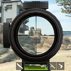 Взломанная Modern Gun: Shooting War Games (Модерн Ган)  [МОД Unlimited Money] - полная версия apk на Андроид