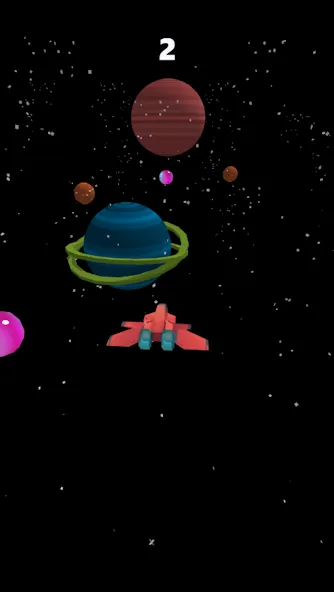 Infinite Space 3D (Инфинити Спейс 3Д)  [МОД Бесконечные монеты] Screenshot 2