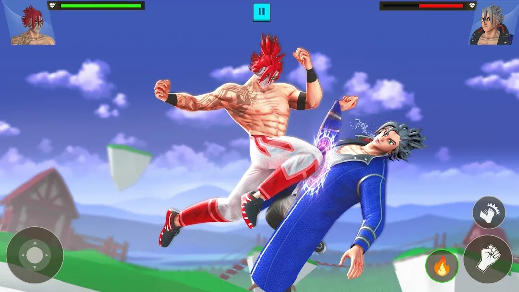 Anime Fighting Game (Аниме Файтинг Гейм)  [МОД Все открыто] Screenshot 1