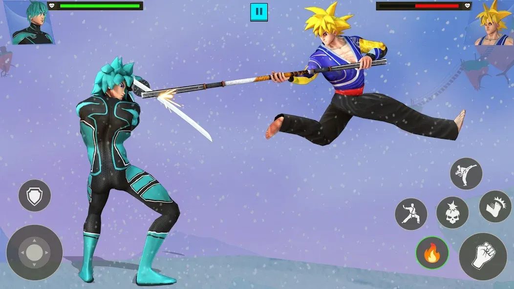 Anime Fighting Game (Аниме Файтинг Гейм)  [МОД Все открыто] Screenshot 5