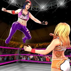 Скачать взлом Bad Girls Wrestling Game  [МОД Много монет] - стабильная версия apk на Андроид