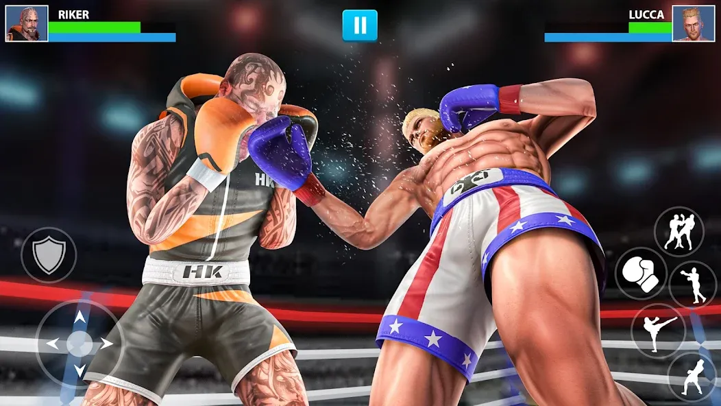 Punch Boxing Game: Ninja Fight  [МОД Много денег] Screenshot 2