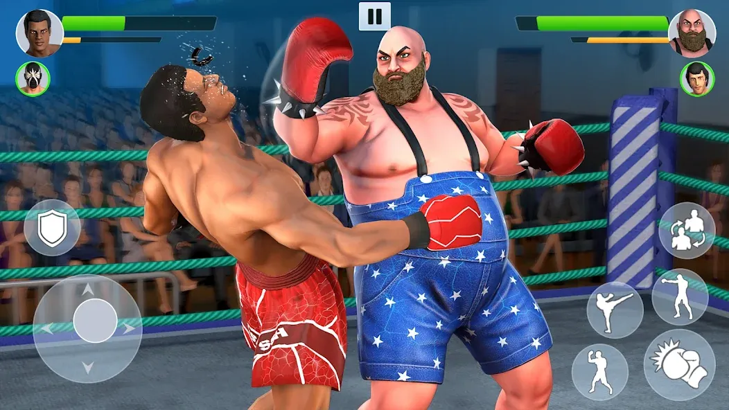 Boxing Heros: Fighting Games (Тэг Боксинг Игры)  [МОД Menu] Screenshot 2