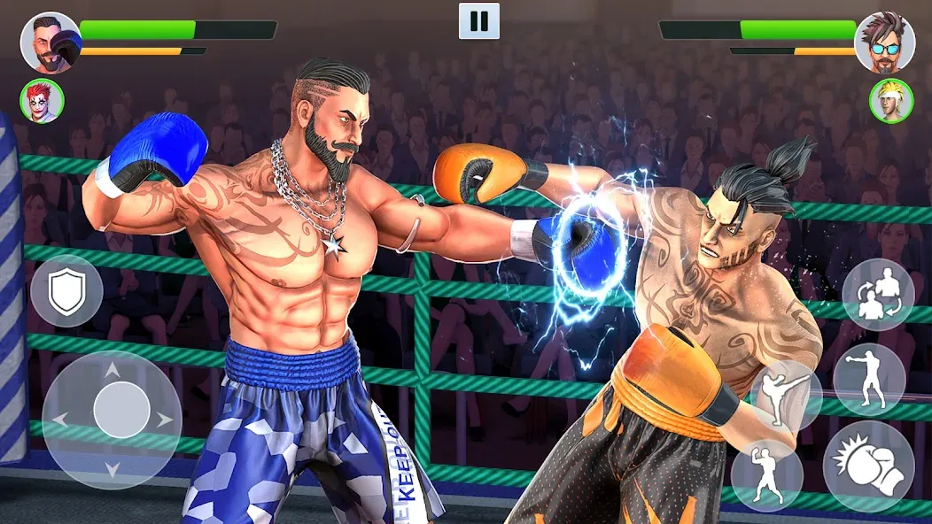 Boxing Heros: Fighting Games (Тэг Боксинг Игры)  [МОД Menu] Screenshot 3