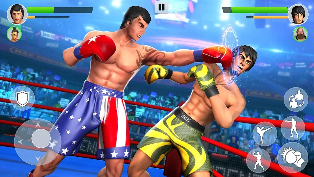 Boxing Heros: Fighting Games (Тэг Боксинг Игры)  [МОД Menu] Screenshot 4