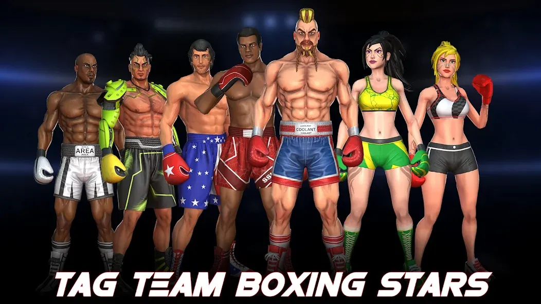 Boxing Heros: Fighting Games (Тэг Боксинг Игры)  [МОД Menu] Screenshot 5