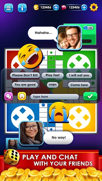 Ludo Online Multiplayer (Людо Онлайн Многопользовательская Игра)  [МОД Много денег] Screenshot 3