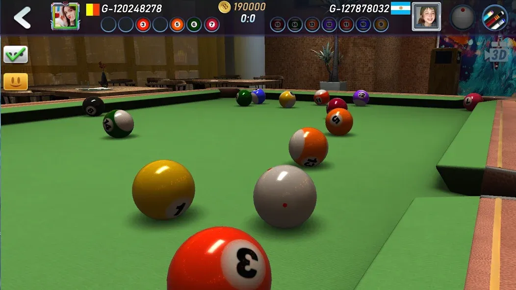 Real Pool 3D 2 (Риал Пул 3Д 2)  [МОД Unlimited Money] Screenshot 1