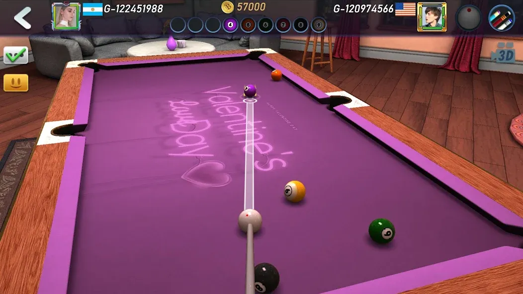 Real Pool 3D 2 (Риал Пул 3Д 2)  [МОД Unlimited Money] Screenshot 4